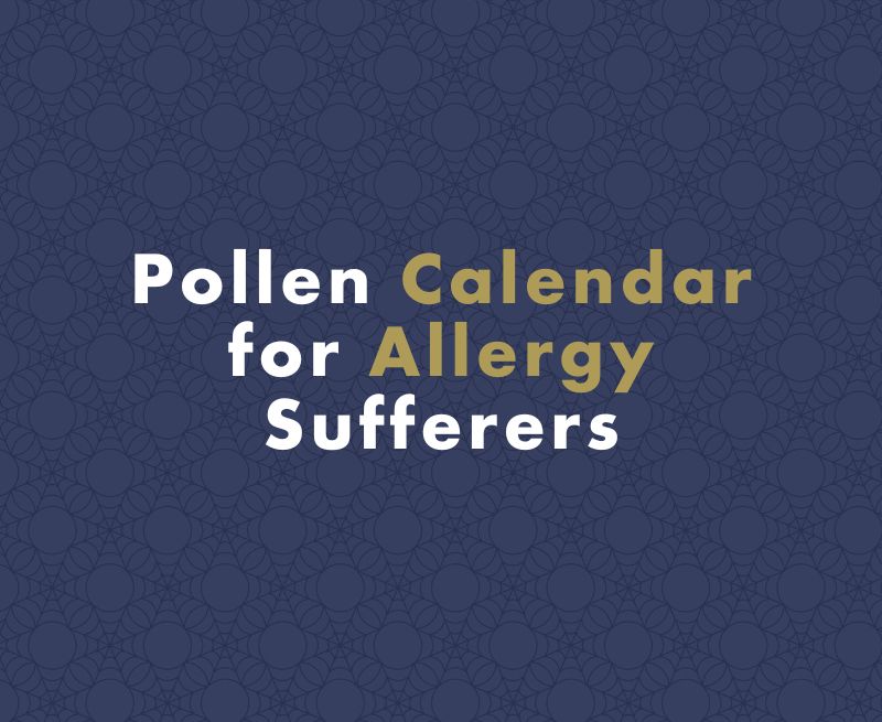 Allergy Season Calendar: Allergens by Month