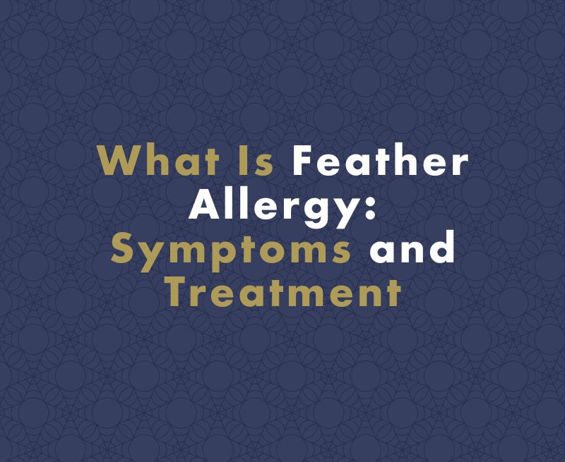 Feather pillow allergy symptoms deals